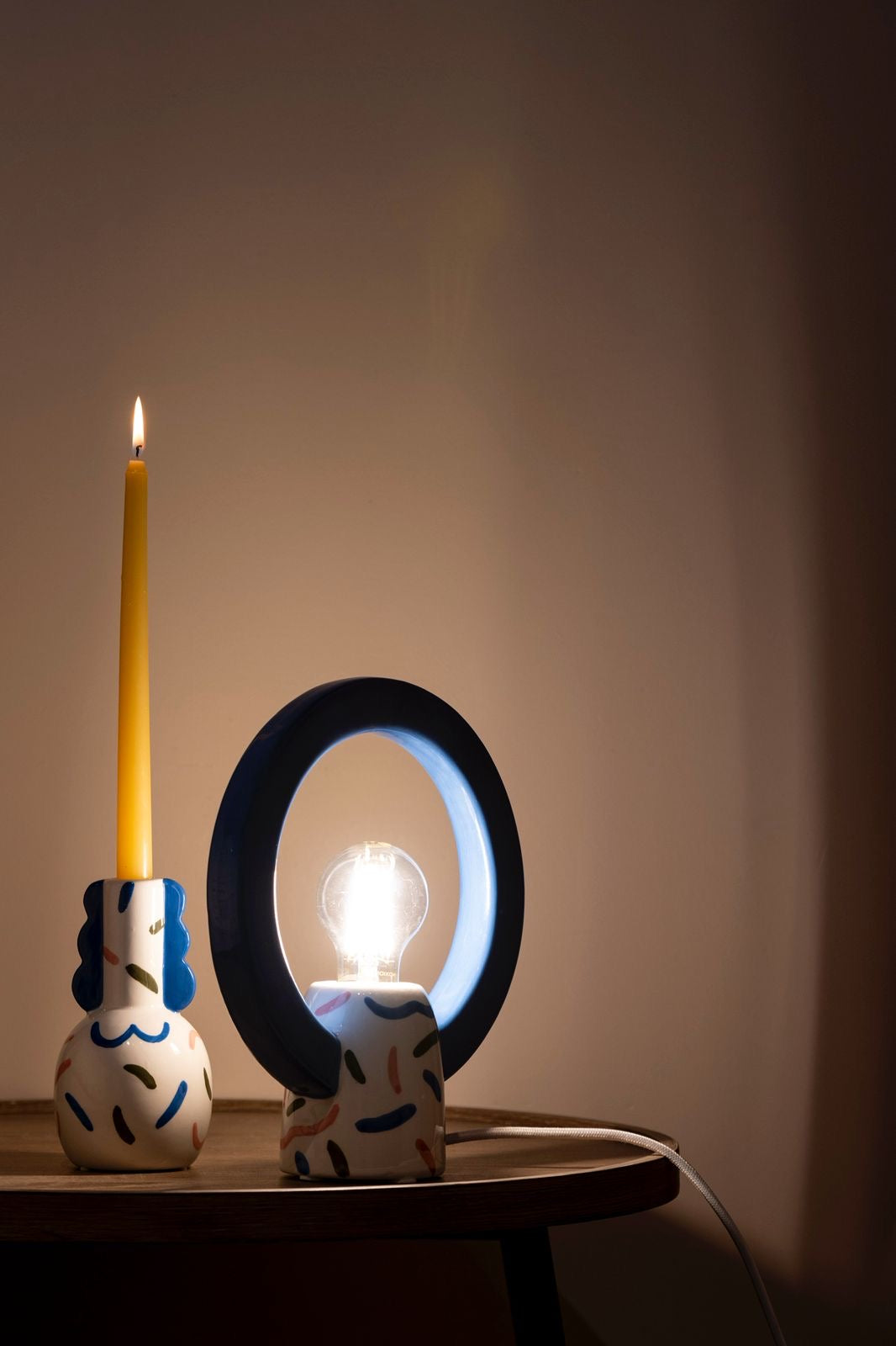 CANDLE HOLDER ADELINA - JOYFUL JUMBLE