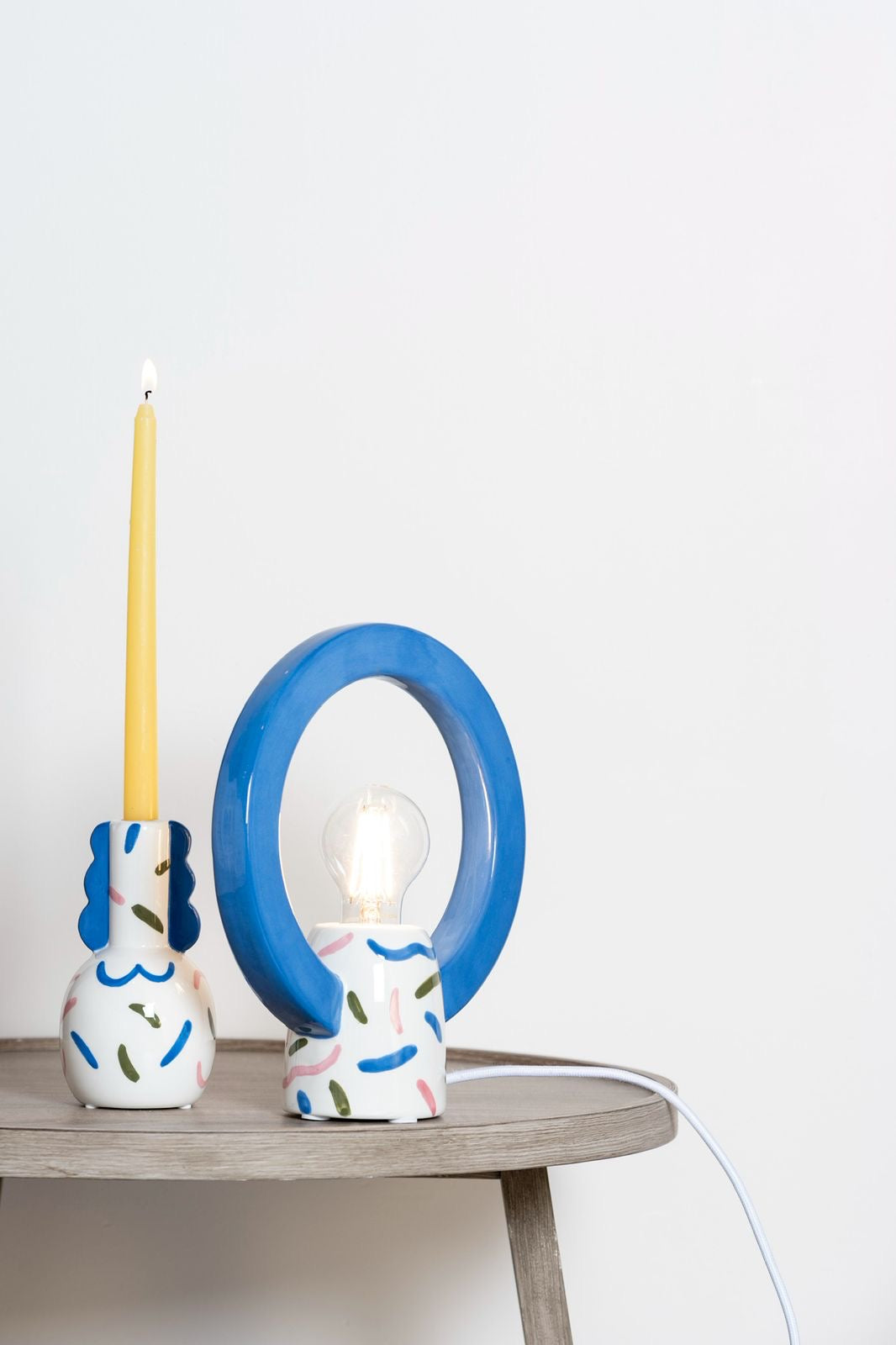 CANDLE HOLDER ADELINA - JOYFUL JUMBLE