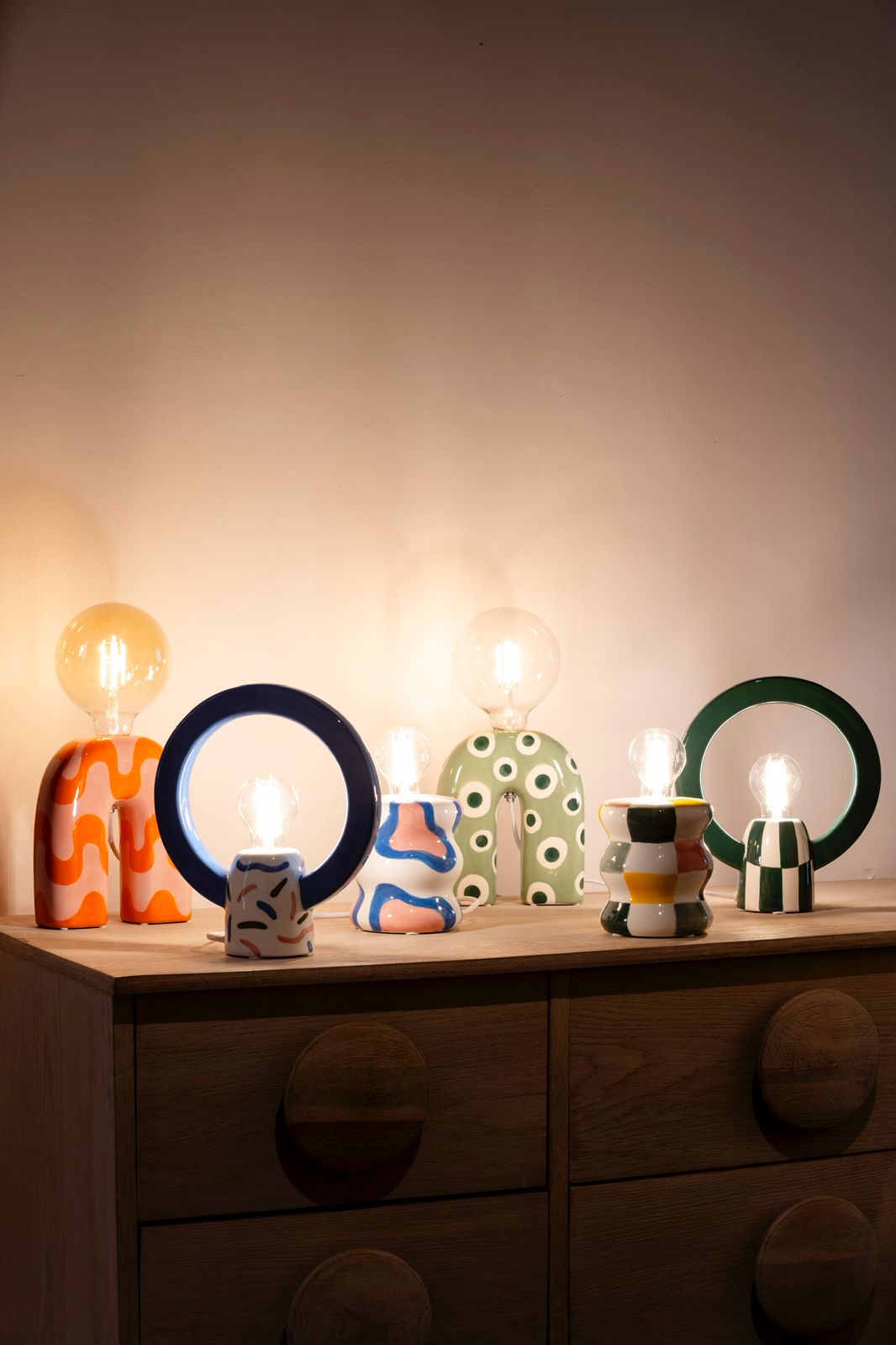 LAMP ALFONSO - DANCING DOTS