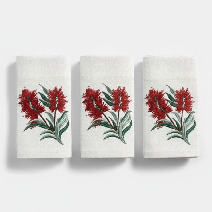 Christmas Pique Towel Set of 3