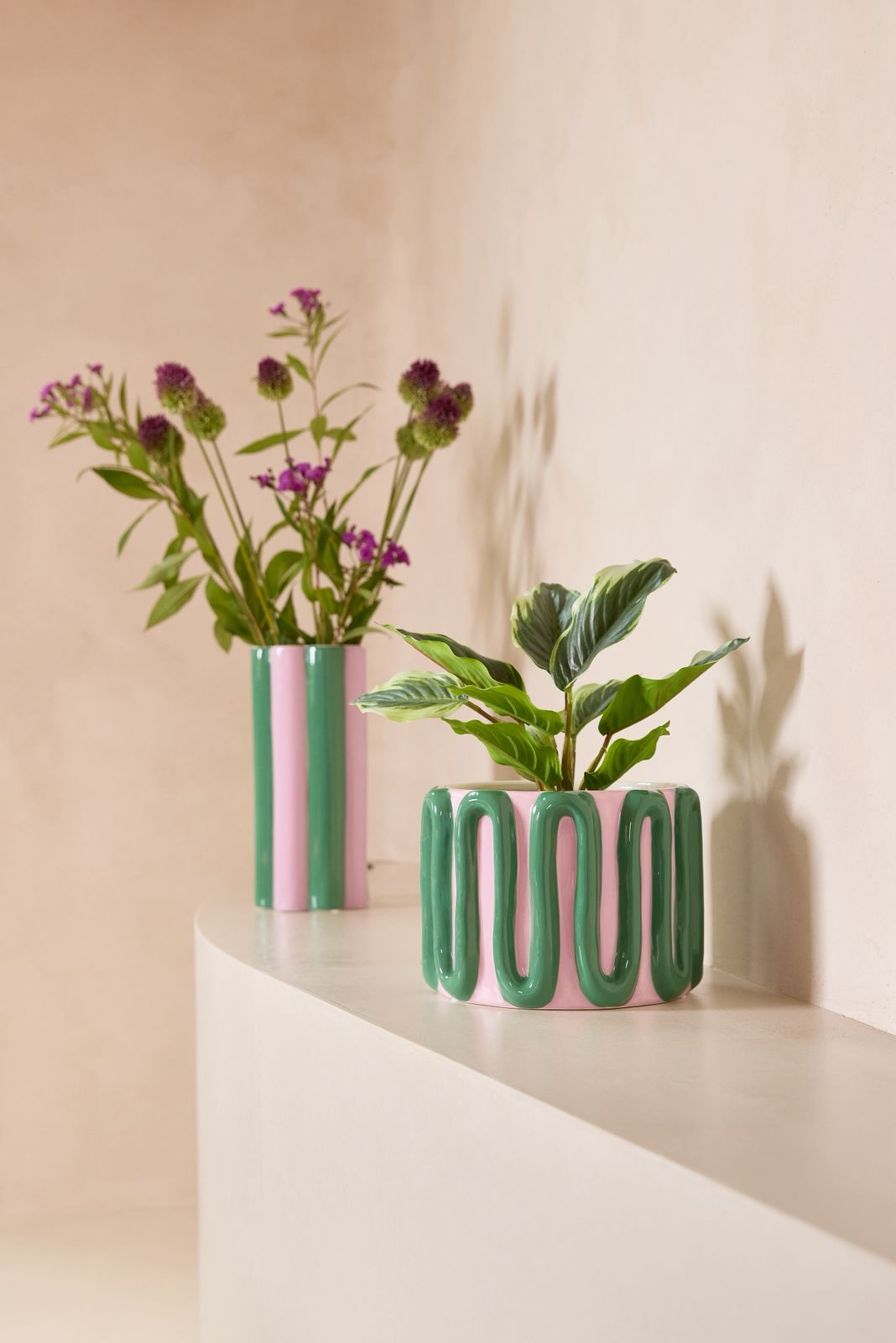 PLANT POT ESTEFANÍA - AMOR DEL COLOR (GREEN)