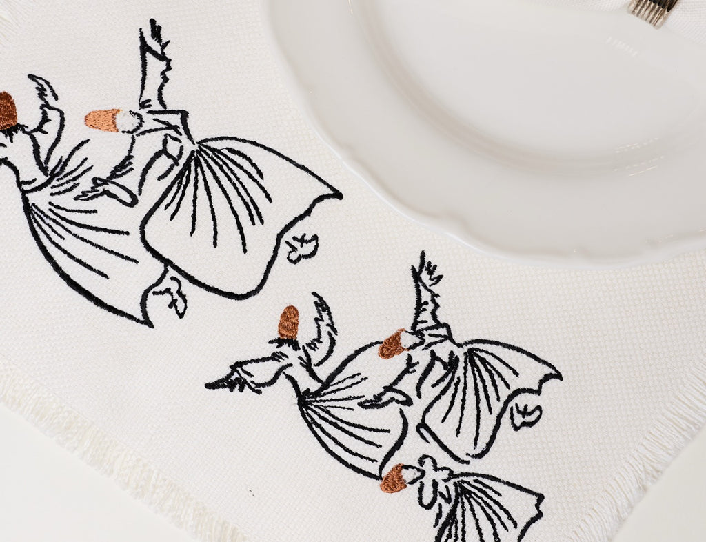 Placemat Dervish Dancers Set of 6