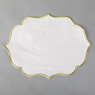 Gold Contour Tray mat