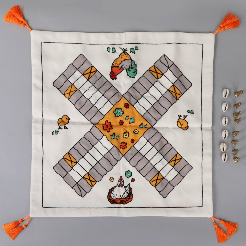 Hand Embroidered Barjees Game