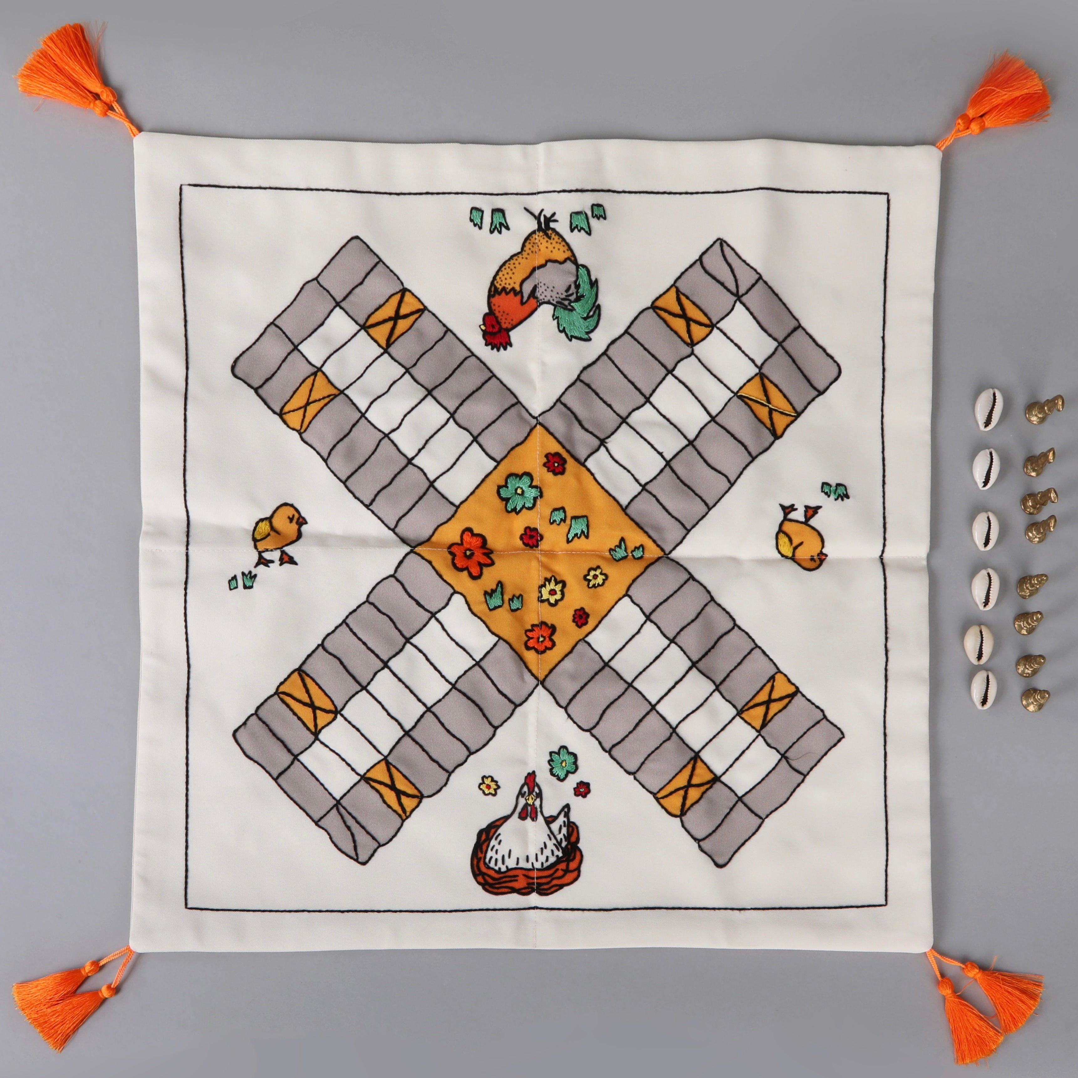 Hand Embroidered Barjees Game