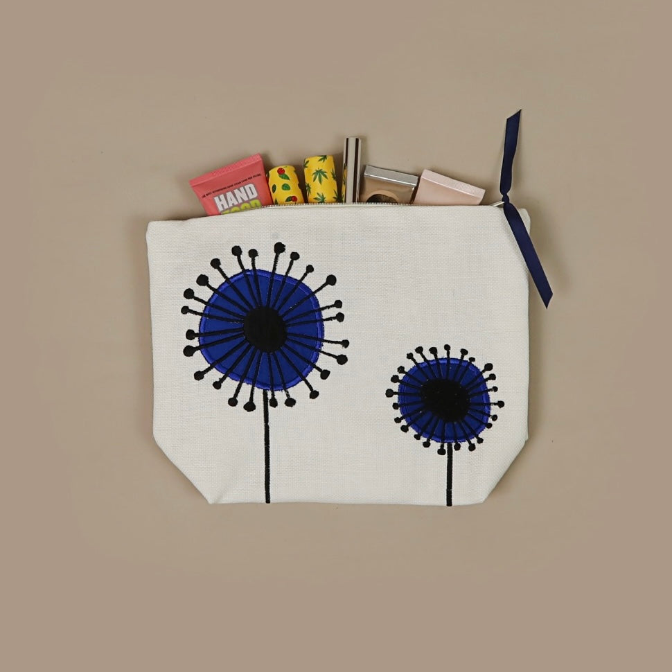 Blue Spike flower travel set