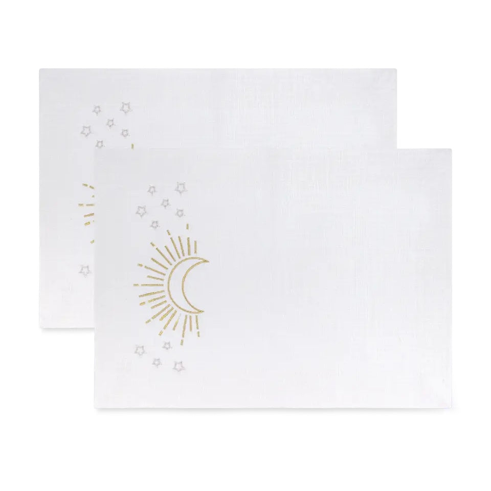 Placemat Shining Moon and Stars Set of 6