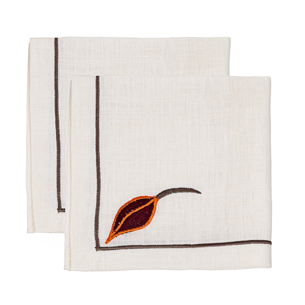 Orange Blossom Placemat & Napkin - Set of 6