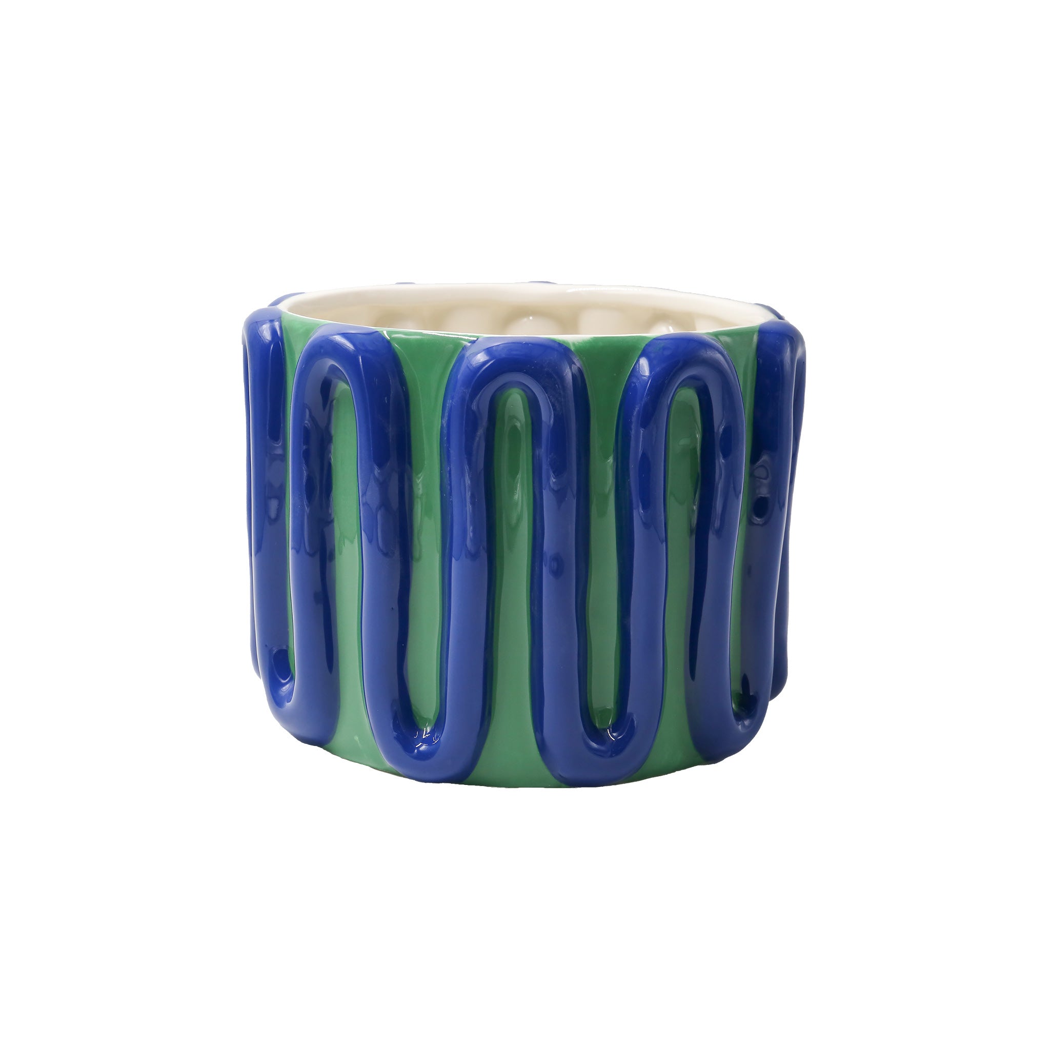 PLANT POT ESTEFANÍA - AMOR DEL COLOR (BLUE)