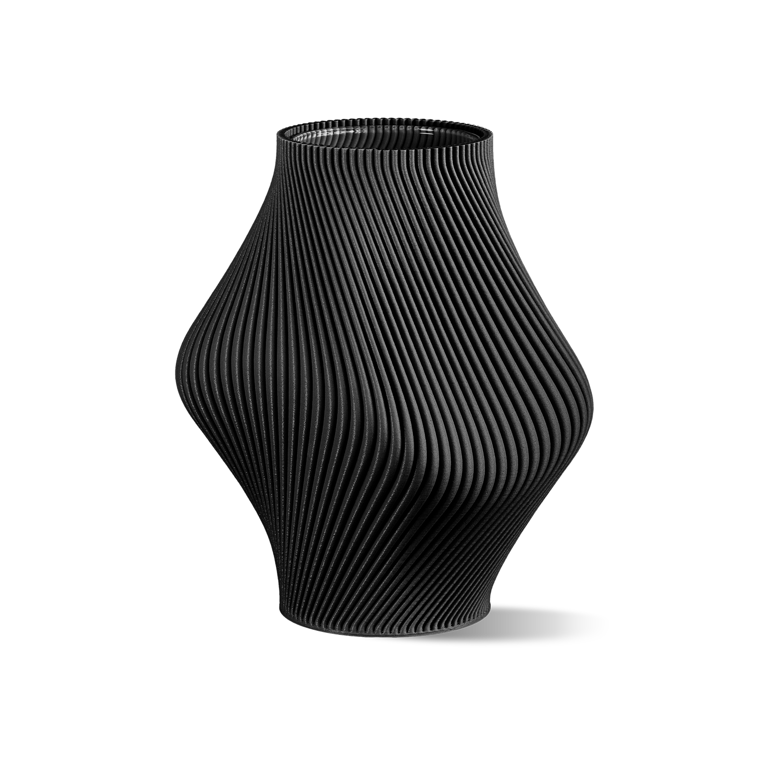 Bloz—16 Vase - Charcoal
