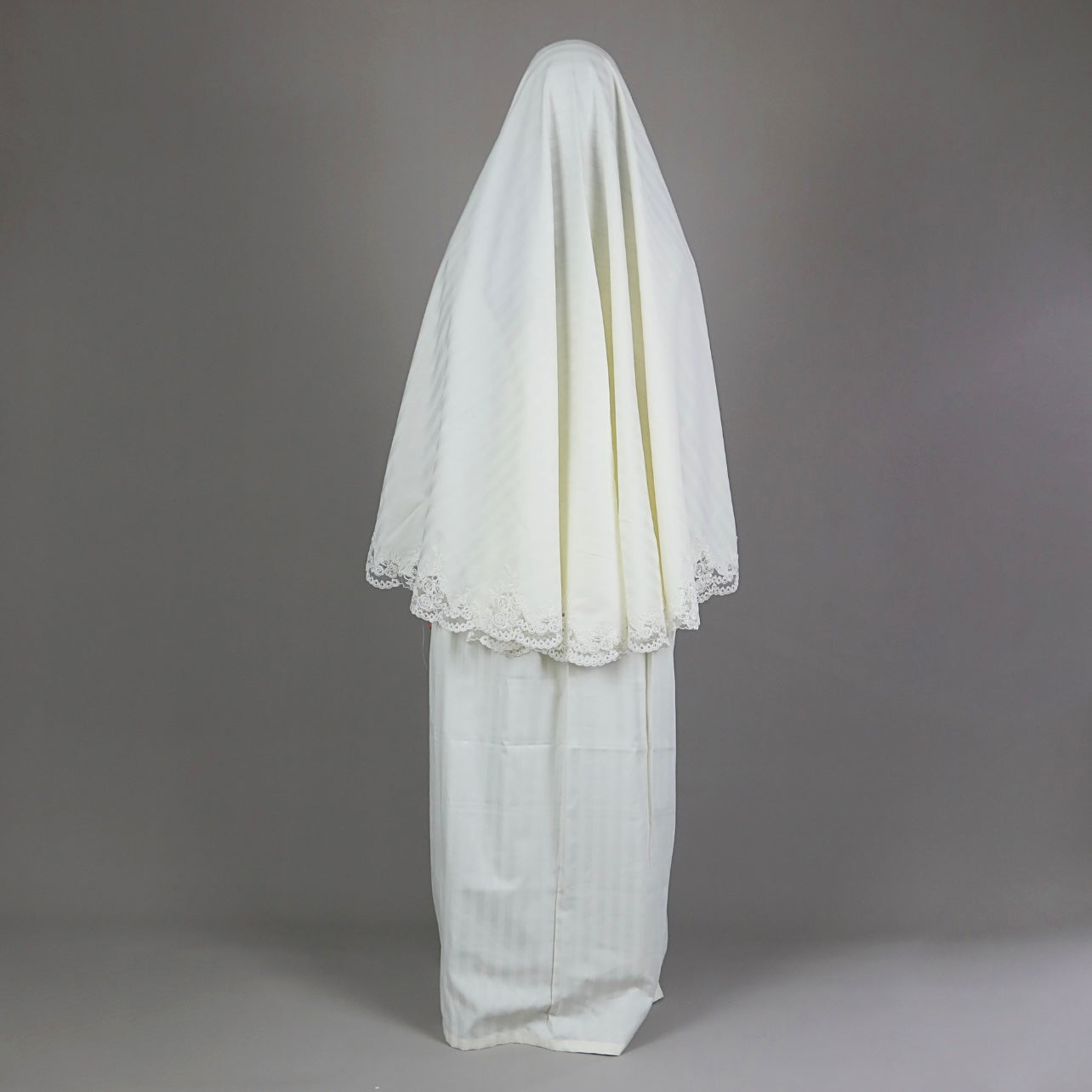 Cotton Prayer Set of 2 with dentelle