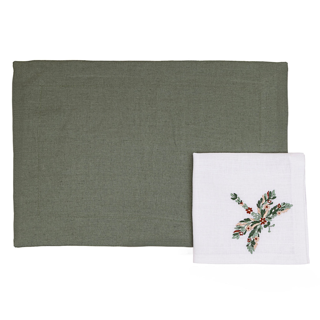 Dragon Fly Placemat & Napkin - Set of 6