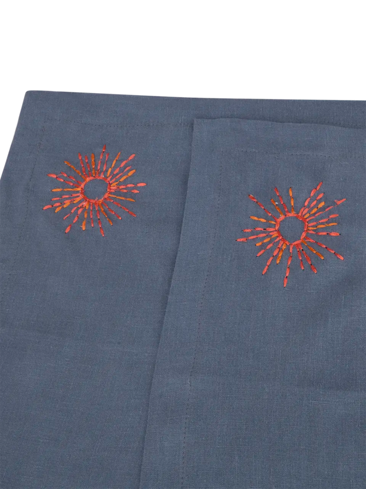 Red Sparkle Napkin - Set of 2