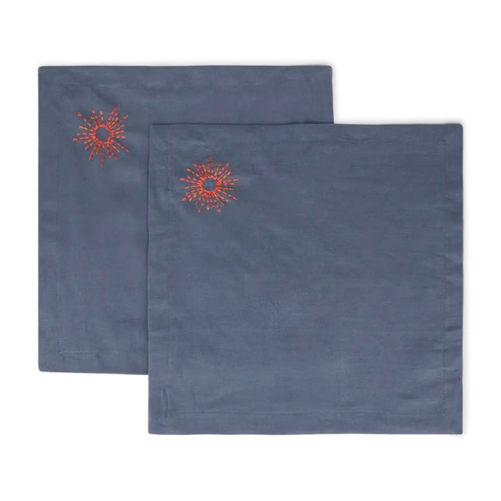 Red Sparkle Napkin - Set of 2