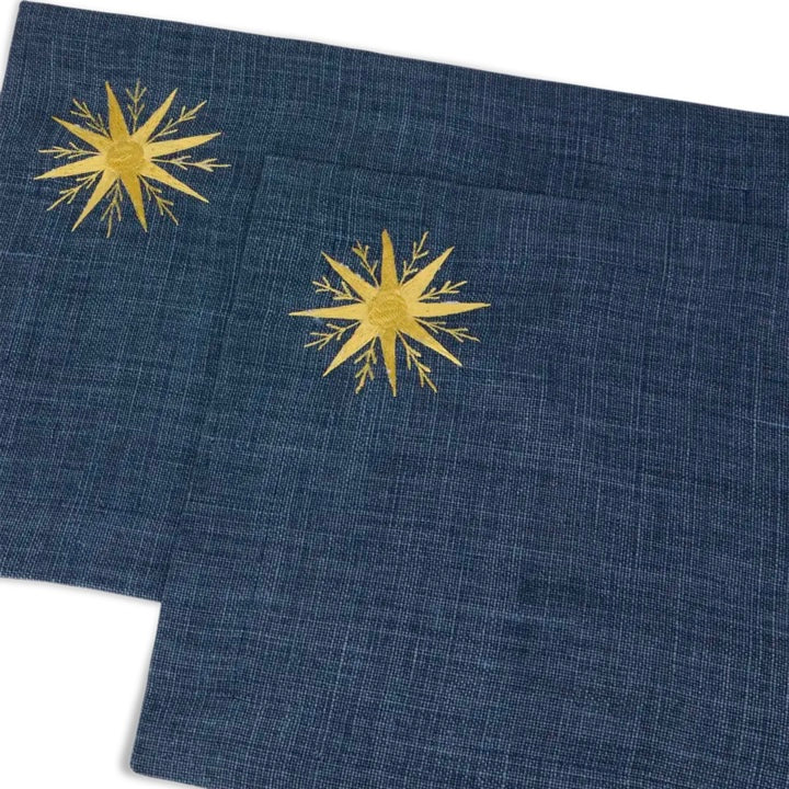 Yellow Sparkle Placemat - Set of 2
