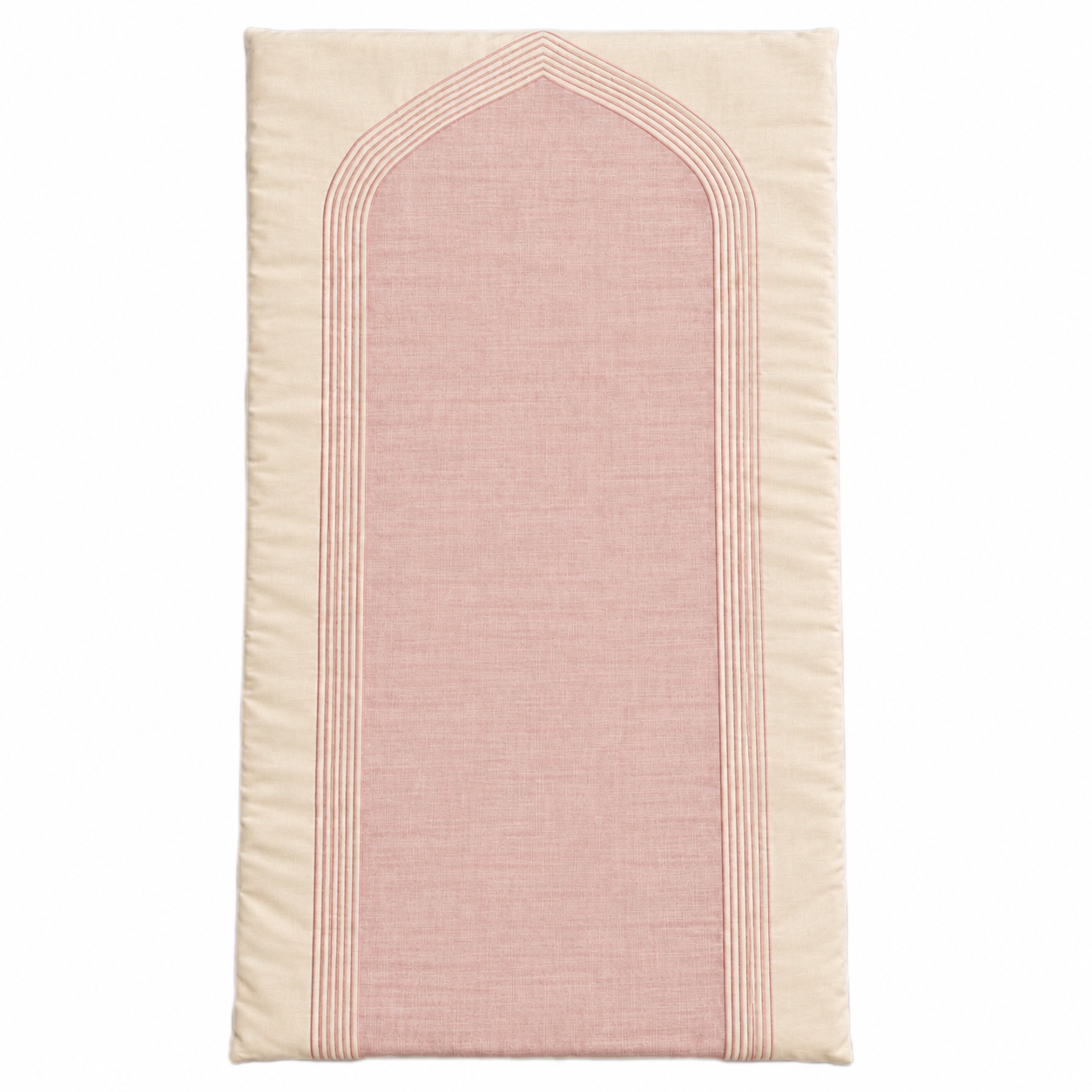 Pink Arch Prayer Mat filled in 2cm memory foam