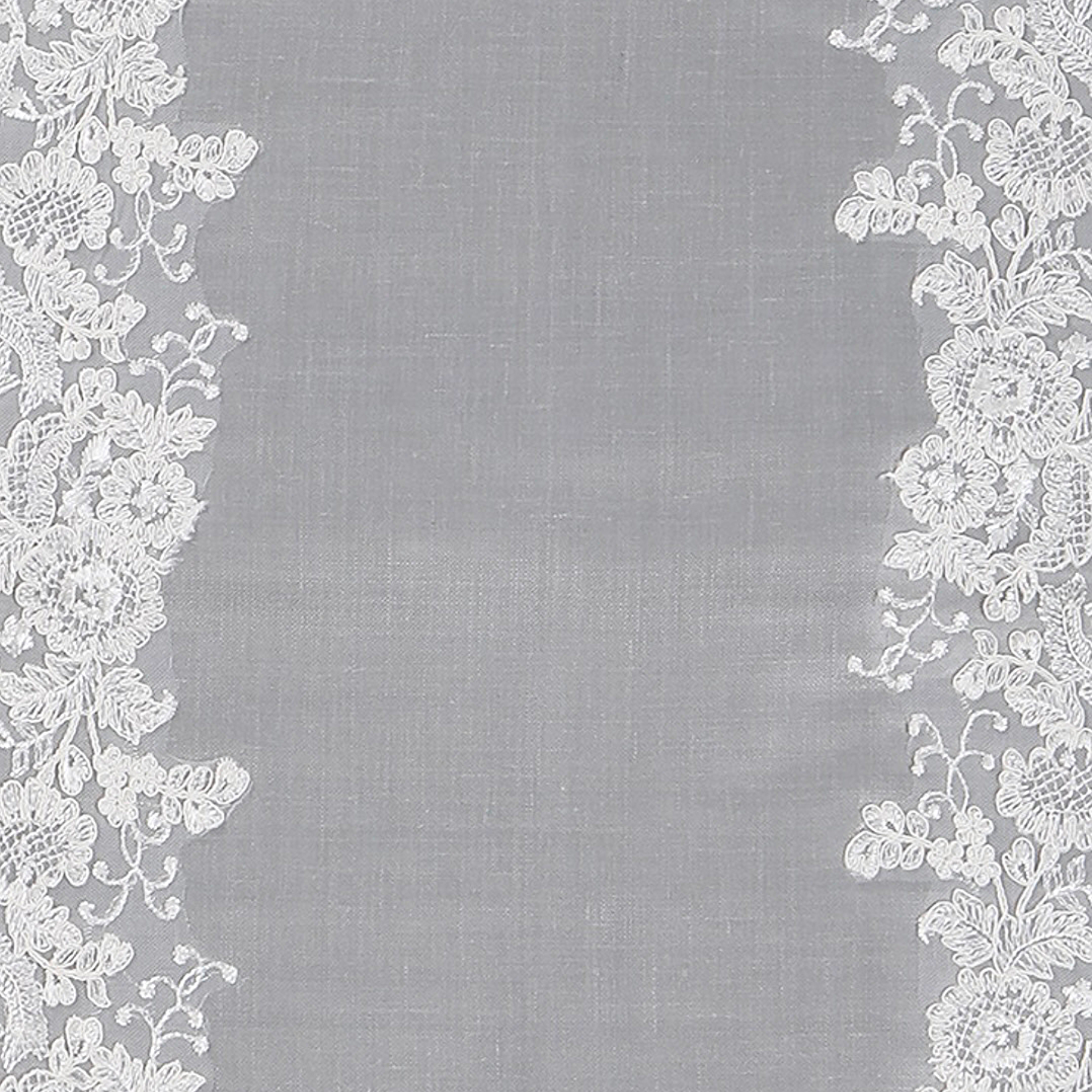 Laced Design Linen Prayer Mat filled in 2cm dacron