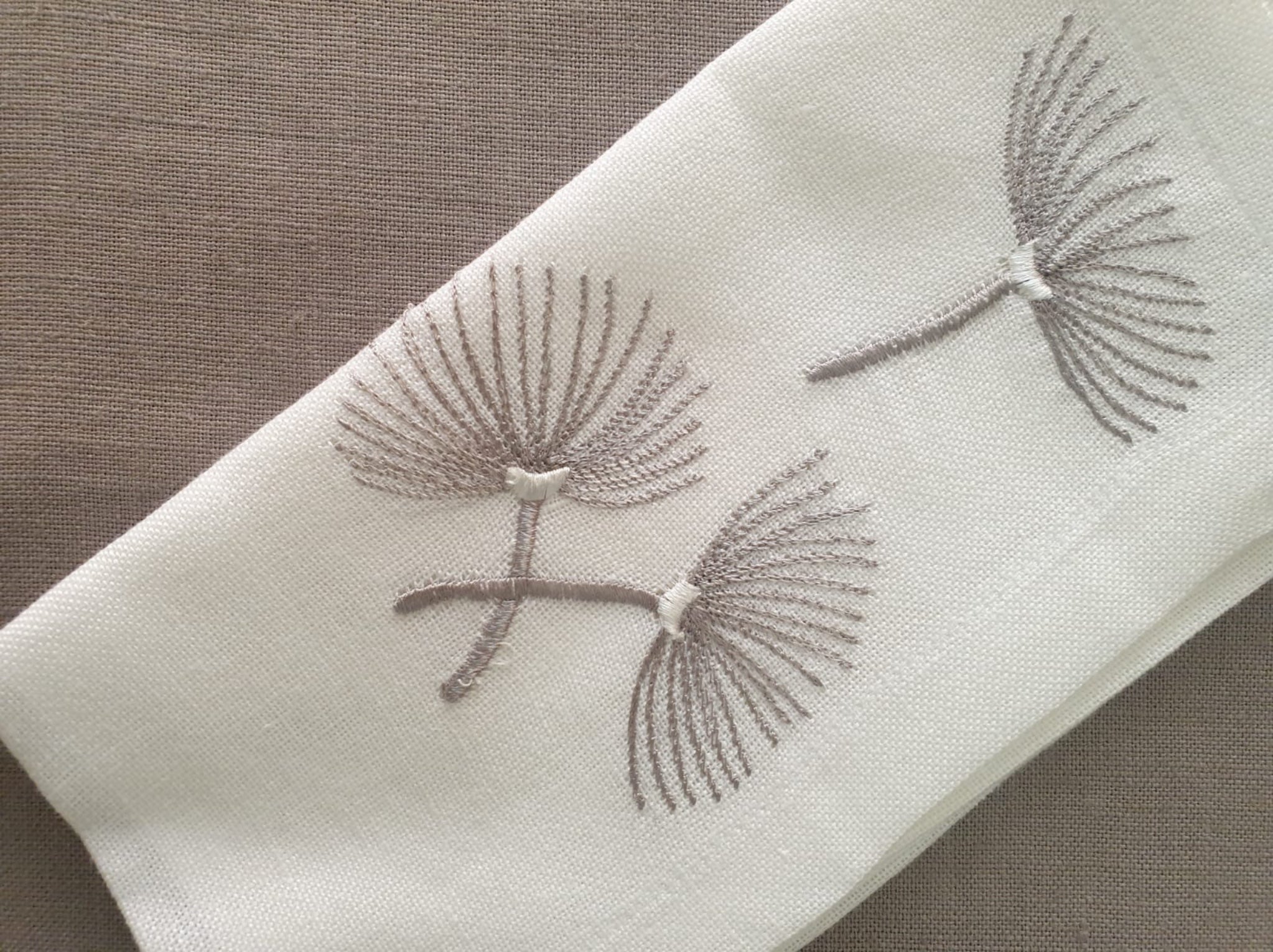 Placemat grey set of 6